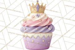 Princess Birthday Party Clipart, Fairytale Celebration Png Product Image 3