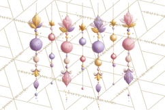 Princess Birthday Party Clipart, Fairytale Celebration Png Product Image 4