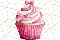 Watercolor Baby Shower Cakes PNG, Cupcakes, Tiered Desserts Product Image 3