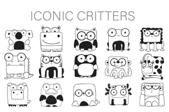 Iconic Critters Dingbats Product Image 1