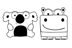 Iconic Critters Dingbats Product Image 4