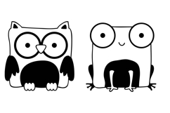 Iconic Critters Dingbats Product Image 5