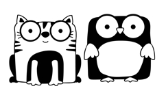 Iconic Critters Dingbats Product Image 6