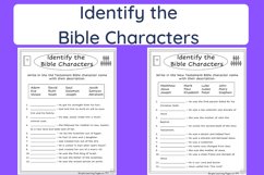 Identify the Bible Characters Product Image 1