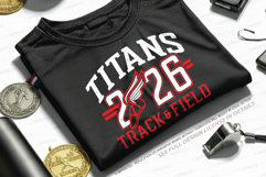 Titan Track and Field SVG Product Image 1