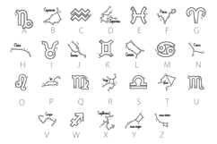 In the Stars Constellations Dingbats Product Image 3