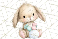 Chubby Winter Fairy PNG, Miniature Watercolor Winter Fairies Product Image 4