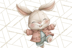 Cute Winter Farm Animals PNG, Cozy Snowy Animal Clipart Product Image 2