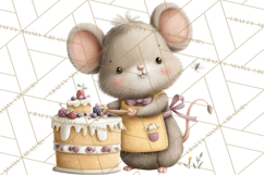 Cute Winter Farm Animals PNG, Cozy Snowy Animal Clipart Product Image 4