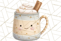 Cute Winter Farm Animals PNG, Cozy Snowy Animal Clipart Product Image 4