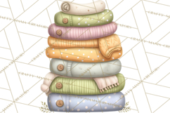 Cute Winter Farm Animals PNG, Cozy Snowy Animal Clipart Product Image 4