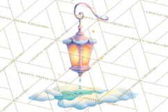Chubby Winter Fairy PNG, Miniature Watercolor Winter Fairies Product Image 5
