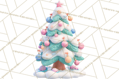 Winter Safari Baby Animals Clipart PNG Cute Holiday Clip Art Product Image 4