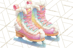 Winter Safari Baby Animals Clipart PNG Cute Holiday Clip Art Product Image 2