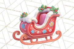 Winter Safari Baby Animals Clipart PNG Cute Holiday Clip Art Product Image 4