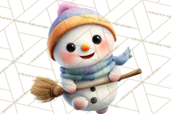 Snow Monster Clipart PNG Cute Winter Yeti Frost Gnome Art Product Image 3