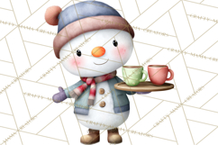 Snow Monster Clipart PNG Cute Winter Yeti Frost Gnome Art Product Image 5