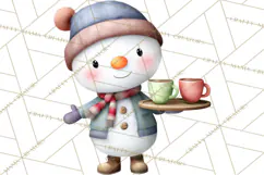 Snow Monster Clipart PNG Cute Winter Yeti Frost Gnome Art Product Image 5