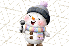 Snow Monster Clipart PNG Cute Winter Yeti Frost Gnome Art Product Image 2