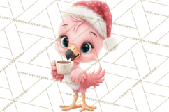 Winter Safari Baby Animals Clipart PNG Cute Holiday Clip Art Product Image 2