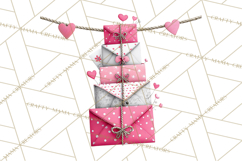 Valentine Gnome Clipart Watercolor Love Gnomes PNG Product Image 2