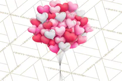 Valentine Gnome Clipart Watercolor Love Gnomes PNG Product Image 5