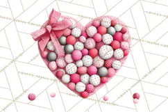 Valentine Gnome Clipart Watercolor Love Gnomes PNG Product Image 5