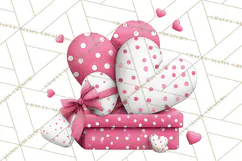 Valentine Gnome Clipart Watercolor Love Gnomes PNG Product Image 4