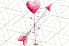 Valentine Gnome Clipart Watercolor Love Gnomes PNG Product Image 4