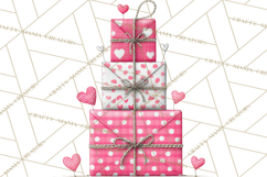 Valentine Gnome Clipart Watercolor Love Gnomes PNG Product Image 2