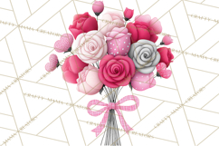 Valentine Gnome Clipart Watercolor Love Gnomes PNG Product Image 5