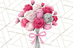 Valentine Gnome Clipart Watercolor Love Gnomes PNG Product Image 5