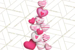 Valentine Gnome Clipart Watercolor Love Gnomes PNG Product Image 4