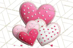 Valentine Gnome Clipart Watercolor Love Gnomes PNG Product Image 5