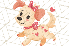 Cute Valentine Animals, Kids Valentine Pets, Adorable Pet Product Image 2