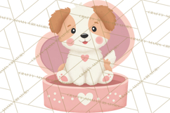 Cute Valentine Animals, Kids Valentine Pets, Adorable Pet Product Image 3