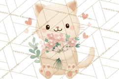 Cute Valentine Animals, Kids Valentine Pets, Adorable Pet Product Image 2