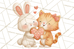 Cute Valentine Animals, Kids Valentine Pets, Adorable Pet Product Image 5