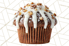 Winter Café PNG, Cozy Latte Clipart, Bakery Drink Graphics Product Image 3