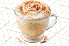 Winter Café PNG, Cozy Latte Clipart, Bakery Drink Graphics Product Image 4