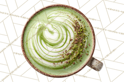 Winter Café PNG, Cozy Latte Clipart, Bakery Drink Graphics Product Image 2