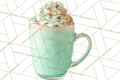 Winter Café PNG, Cozy Latte Clipart, Bakery Drink Graphics Product Image 2