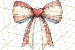 Valentine Farm Animal Clipart Pastel Country Watercolor PNG Product Image 4