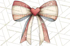 Valentine Farm Animal Clipart Pastel Country Watercolor PNG Product Image 4