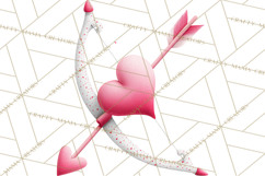 Valentine Gnome Clipart Watercolor Love Gnomes PNG Product Image 3