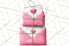 Valentine Gnome Clipart Watercolor Love Gnomes PNG Product Image 5