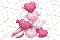 Valentine Gnome Clipart Watercolor Love Gnomes PNG Product Image 3