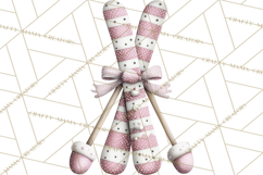 Vibrant Winter Gnome Clipart Watercolor Christmas Gnomes PNG Product Image 3