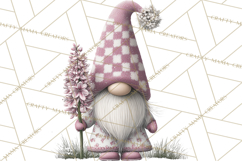 Vibrant Winter Gnome Clipart Watercolor Christmas Gnomes PNG Product Image 2