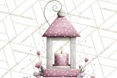 Vibrant Winter Gnome Clipart Watercolor Christmas Gnomes PNG Product Image 2